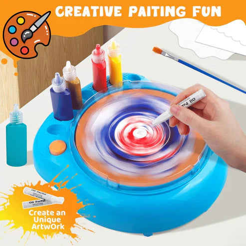 "Magic Swirl Art Spinner"