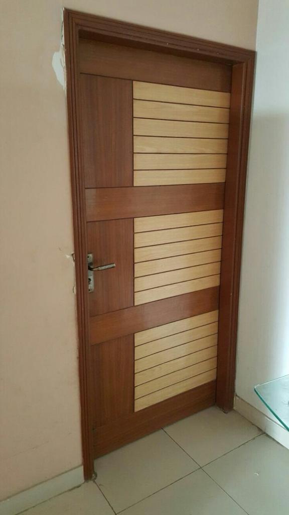 Wood Pasting Door
